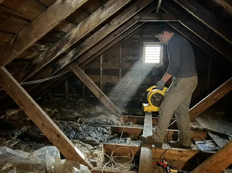 attic-water-damage-drying-proc-007 — frequently asked questions, Emergency Water Extraction & 24/7 Flood Response in Malone,…